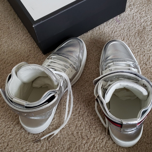 Gucci high top sneakers - Picture 5 of 10